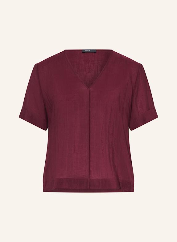 OPUS Chemisier FILKA ROUGE FONCÉ