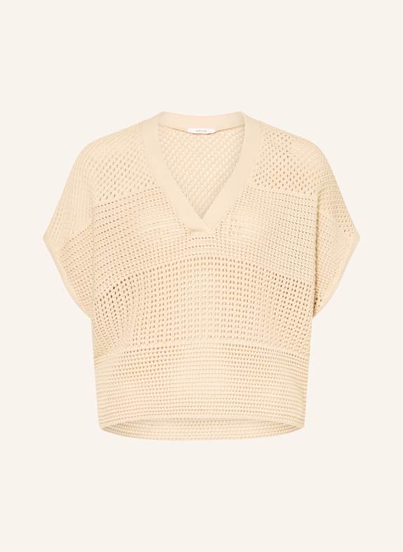 OPUS Strickshirt PEKINA CREME