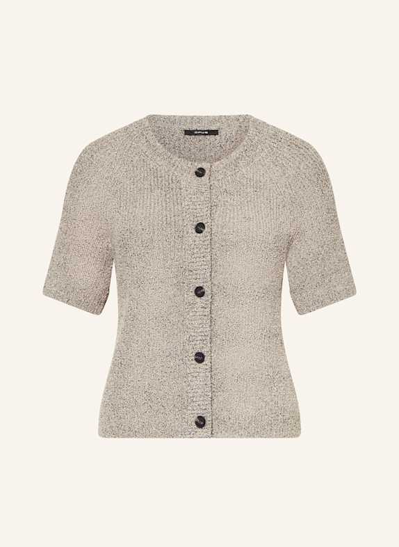 OPUS Strickjacke DACKI DUNKELBLAU/ HELLGRAU