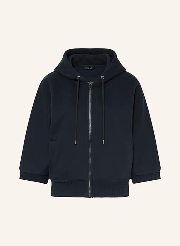 OPUS Veste sweat GENITA à manches 3/4 BLEU FONCÉ