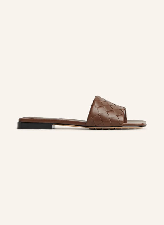BOTTEGA VENETA Pantoletten PARCO DARK LEATHER