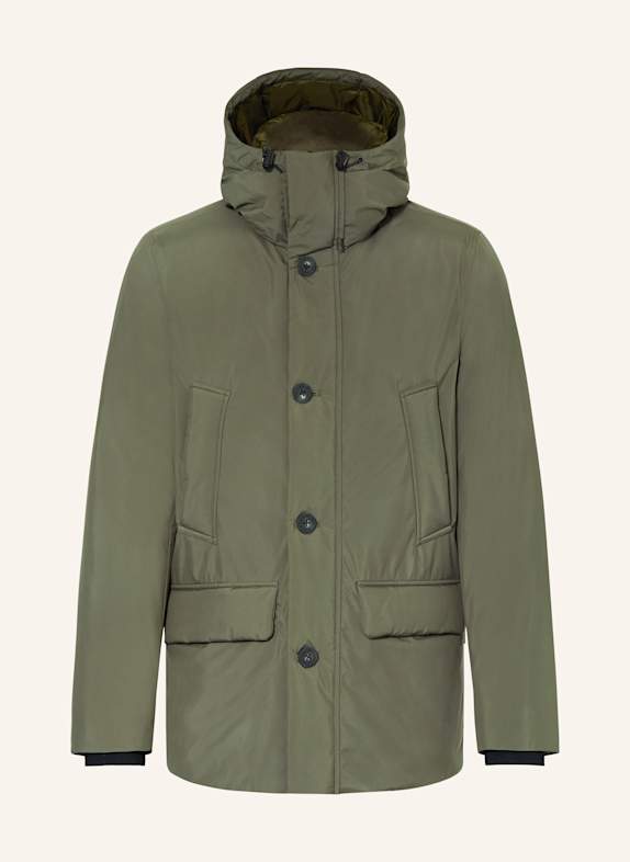 WOOLRICH Daunenparka CLOUD ARCTIC DUNKELGRÜN