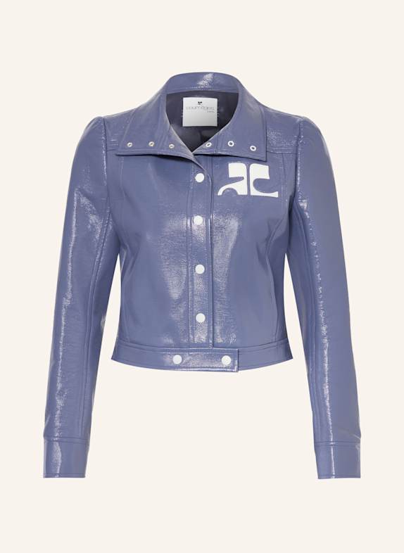 Courrèges Cropped-Jacke DUNKELBLAU