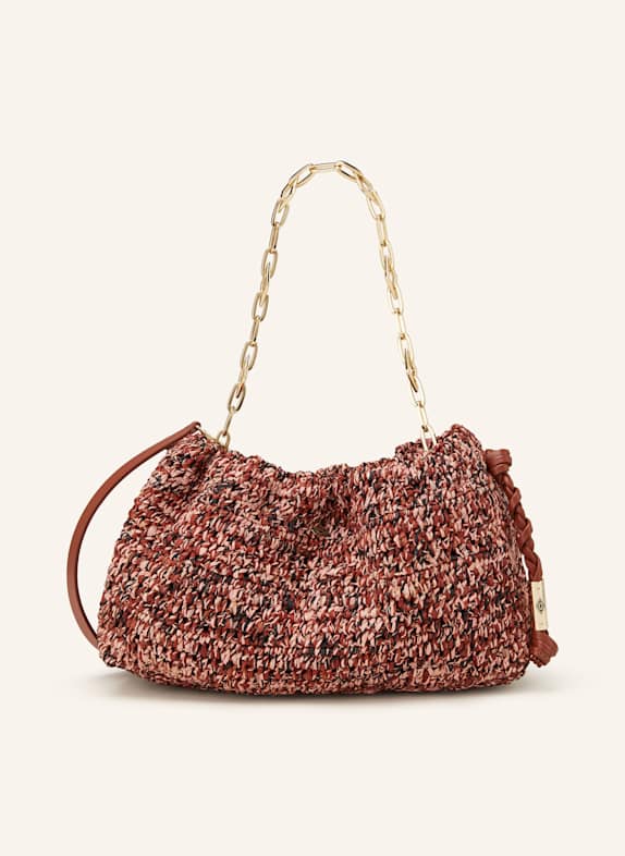 ba&sh Handtasche BRAUN/ ROSÉ/ SCHWARZ