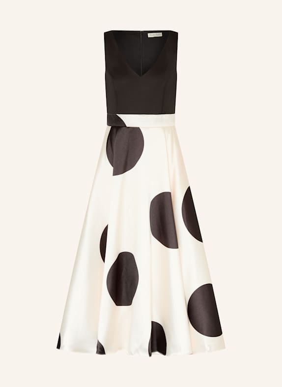 Phase Eight Kleid DELIE im Materialmix SCHWARZ/ CREME