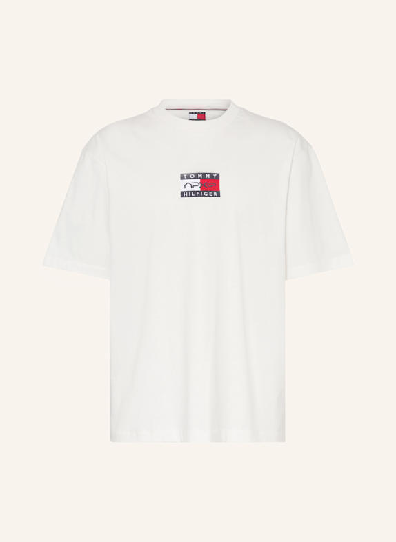 TOMMY HILFIGER Tričko REŽNÁ/ TMAVĚ MODRÁ/ ČERVENÁ