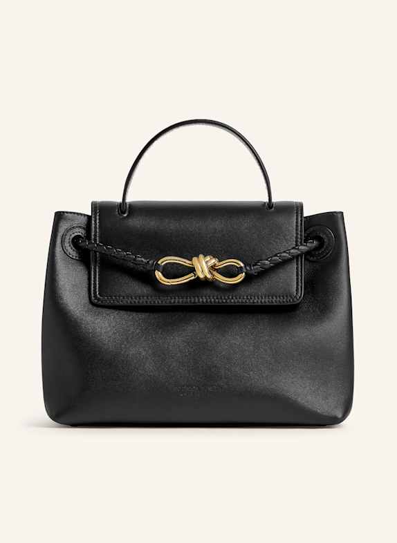 BOTTEGA VENETA Handtasche CIAO CIAO SMALL BLACK / MUSE BRASS
