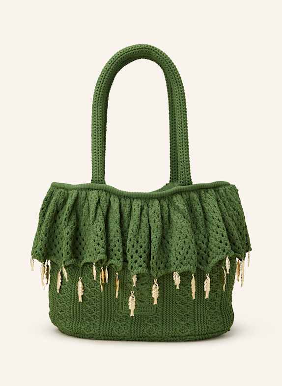 SANDRO Handtasche GRÜN