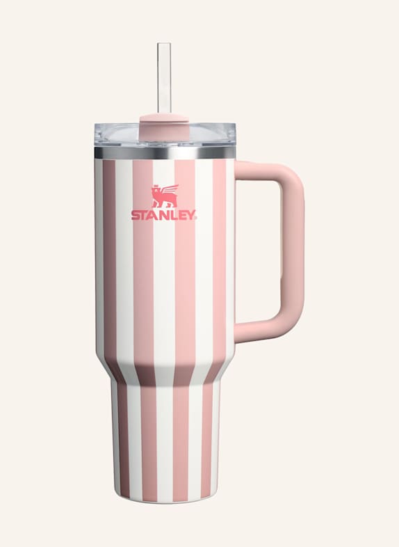 STANLEY Thermobecher THE QUENCHER H2.0 FLOWSTATE™ ROSA/ WEISS
