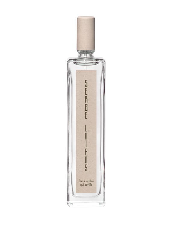 SERGE LUTENS DANS LE BLEU QUI PÉTILLE
