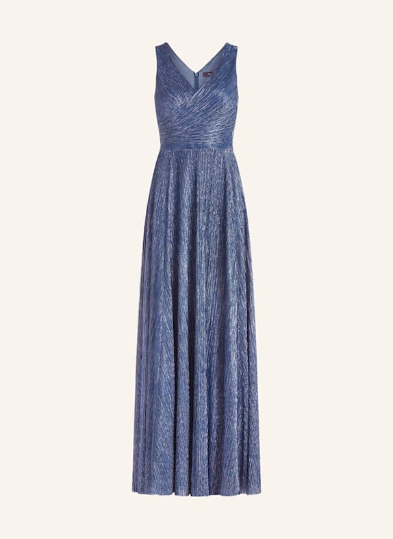 Vera Mont Abendkleid mit Glitzergarn DUNKELBLAU/ SILBER