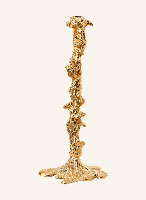 POLSPOTTEN Candleholder DRIP XXL GOLD