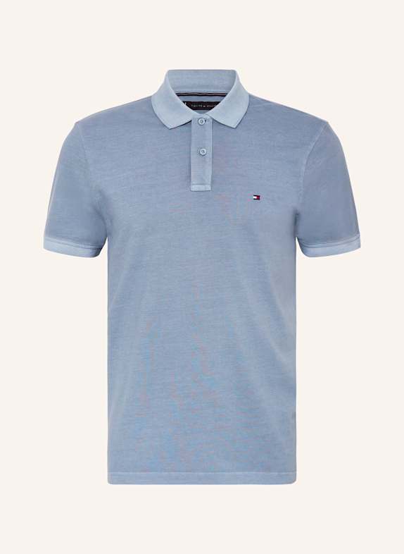 TOMMY HILFIGER Piqué-Poloshirt Regular Fit BLAUGRAU