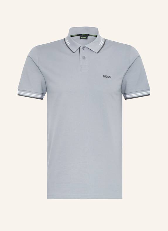 BOSS Piqué-Poloshirt PAUL Slim Fit BLAUGRAU