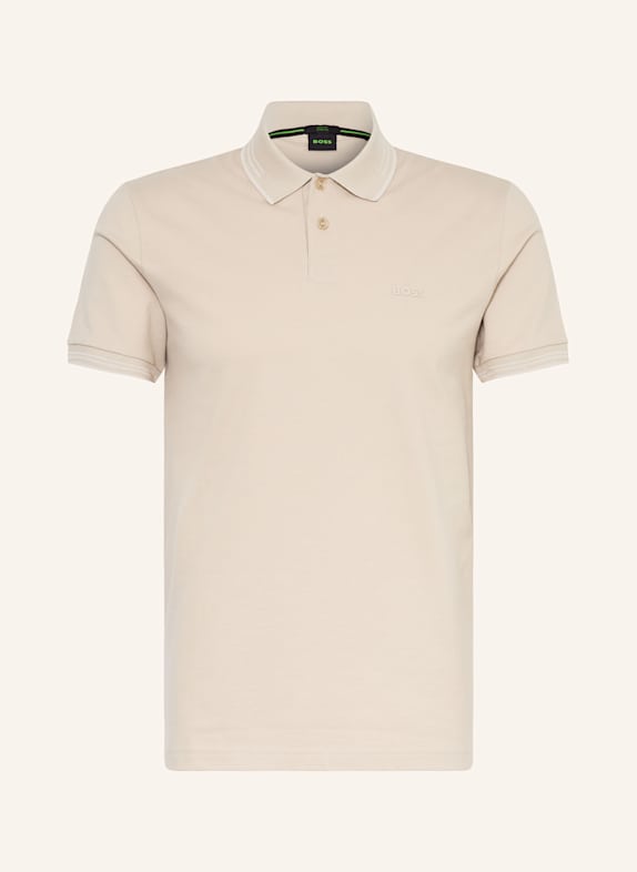 BOSS Piqué-Poloshirt PAUL Slim Fit BEIGE