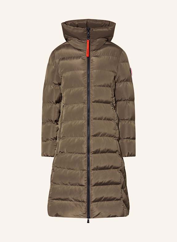 No.1 Como Steppmantel ZUERS KHAKI