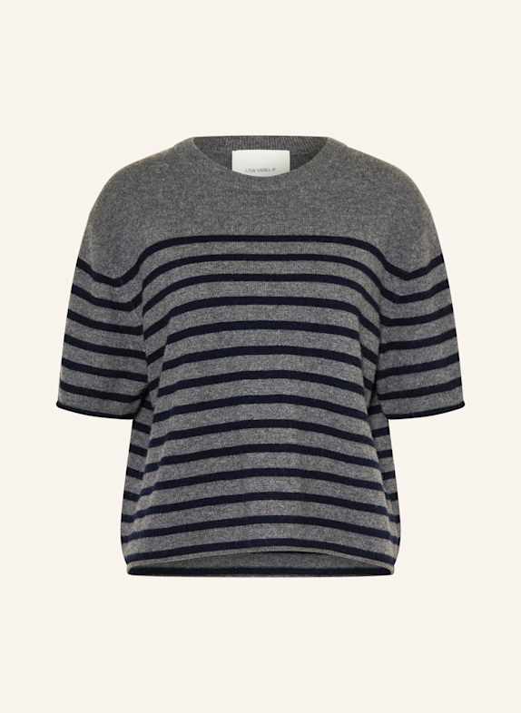 LISA YANG Turbo Rose Biggie Short Sleeve T-Shirt Lemon DARK GRAY/ DARK BLUE