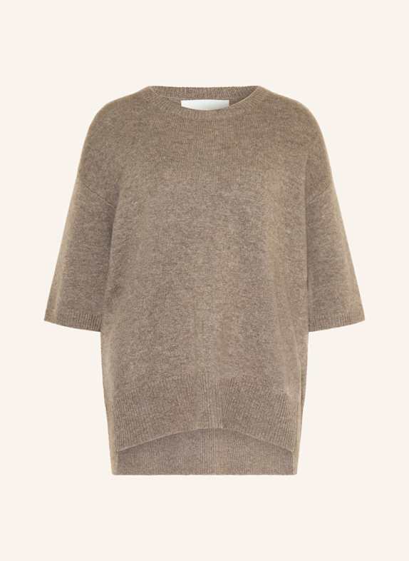 LISA YANG Turbo Rose Biggie Short Sleeve T-Shirt Lemon TAUPE