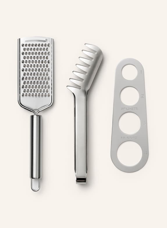PRINTWORKS Pasta Tools THE ESSENTIALS CREAM/ SILVER/ LIGHT BLUE