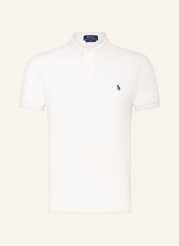 POLO RALPH LAUREN Piqué polo shirt slim fit ECRU