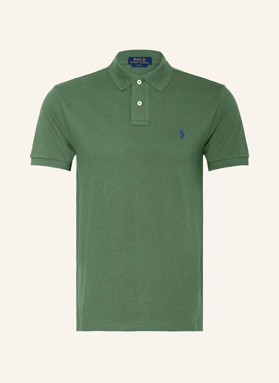 POLO RALPH LAUREN Piqué-Poloshirt Slim Fit GRÜN