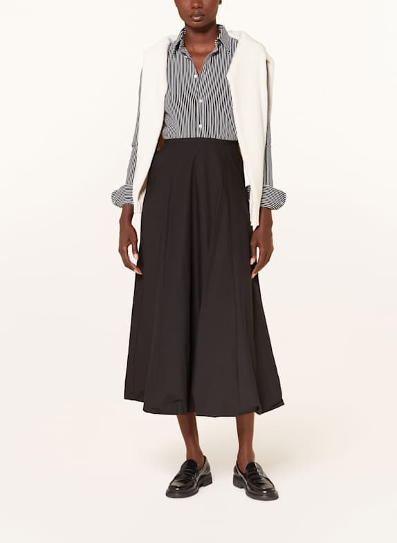 POLO RALPH LAUREN Chemise en piqué NOIR / BLANC