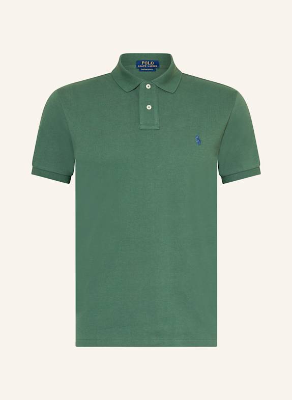 POLO RALPH LAUREN Polo piqué coupe slim personnalisé VERT