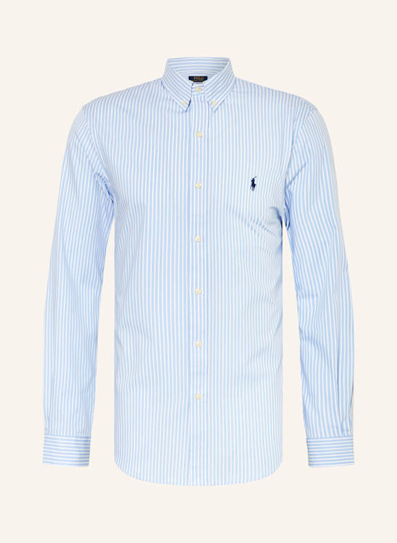POLO RALPH LAUREN Shirt slim fit LIGHT BLUE