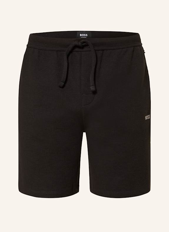 BOSS Schlafshorts SCHWARZ