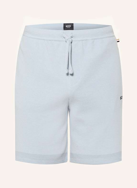 BOSS Schlafshorts HELLBLAU