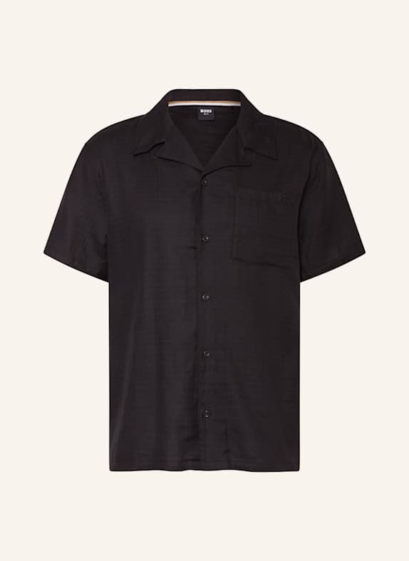 BOSS Resorthemd VIDA Comfort Fit SCHWARZ
