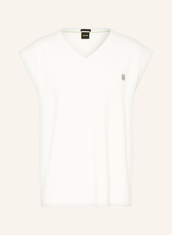 BOSS Pullunder TENNISLIFESTYLE ECRU