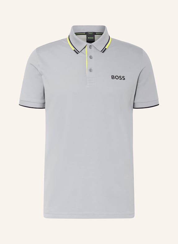 BOSS Functional polo short PADDY PRO GRAY