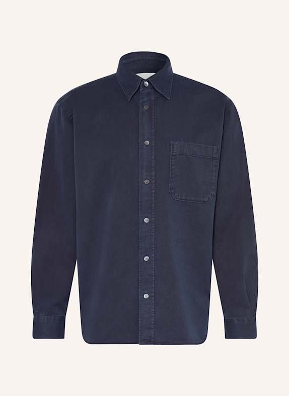 CLOSED Hemd Relaxed Fit DUNKELBLAU