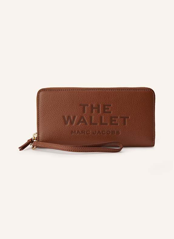MARC JACOBS Peněženka THE CONTINENTAL WALLET HNĚDÁ