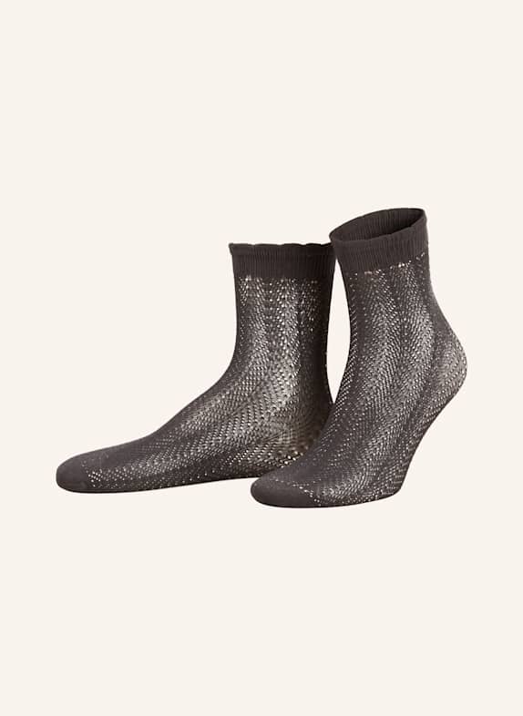 LUSANA Trachtensocken 02 ANTHRAZIT