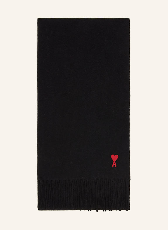 AMI PARIS Scarf BLACK