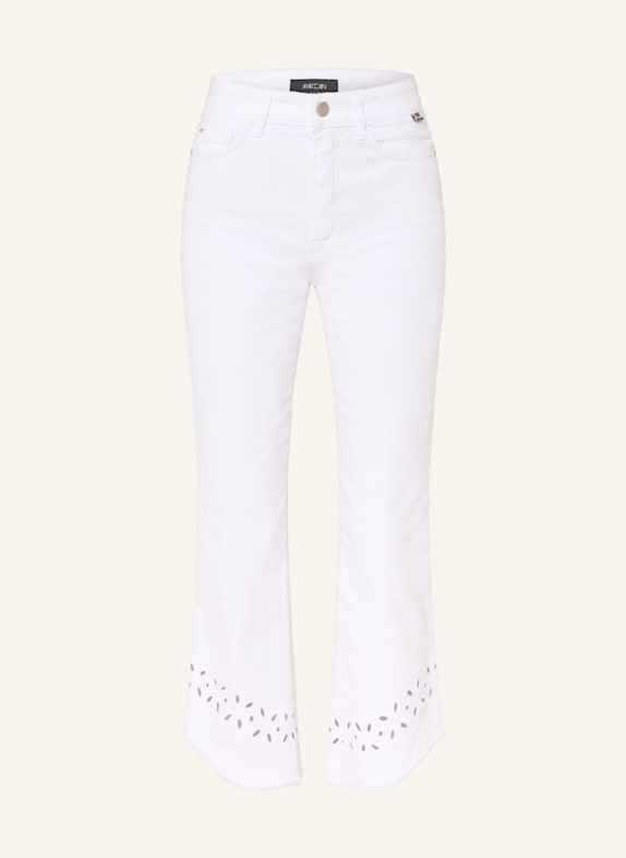 MARC CAIN Flared Jeans FORLI 100 WHITE