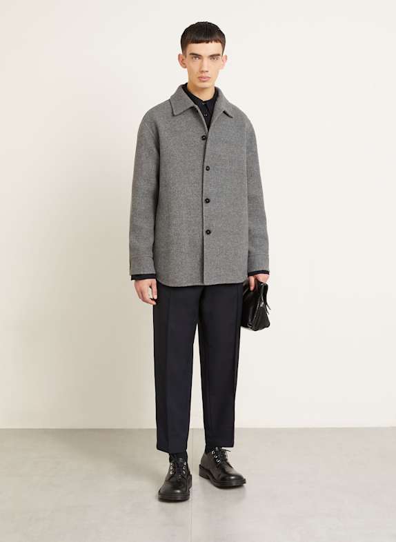 JIL SANDER Overjas GRIJS