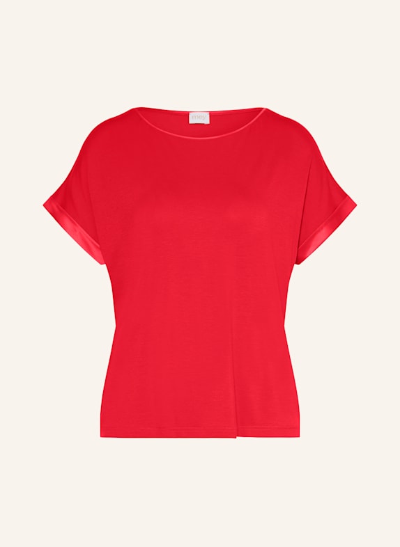 mey Schlafshirt Serie PURE CHIC ROT