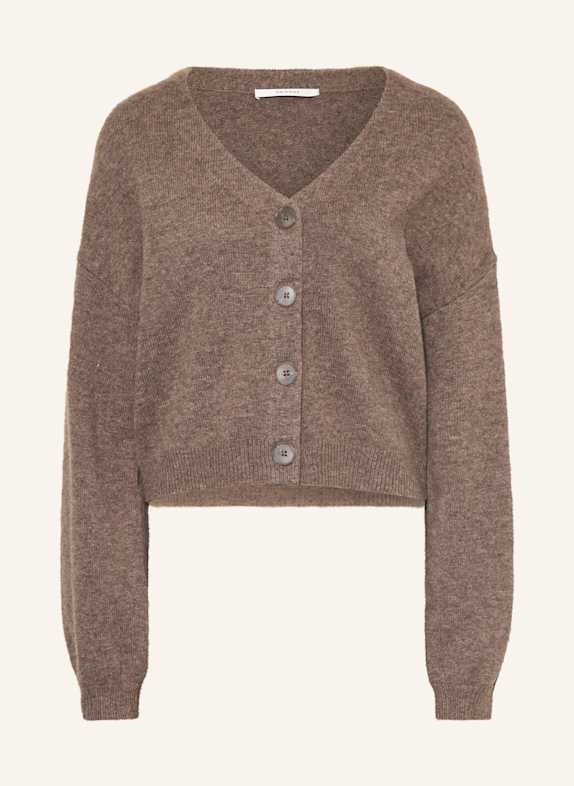 GESTUZ Strickjacke MANIGZ BRAUN