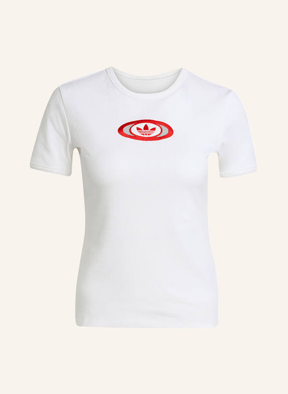 adidas Originals T-Shirt ORIGINALS mit Cut-outs WEISS