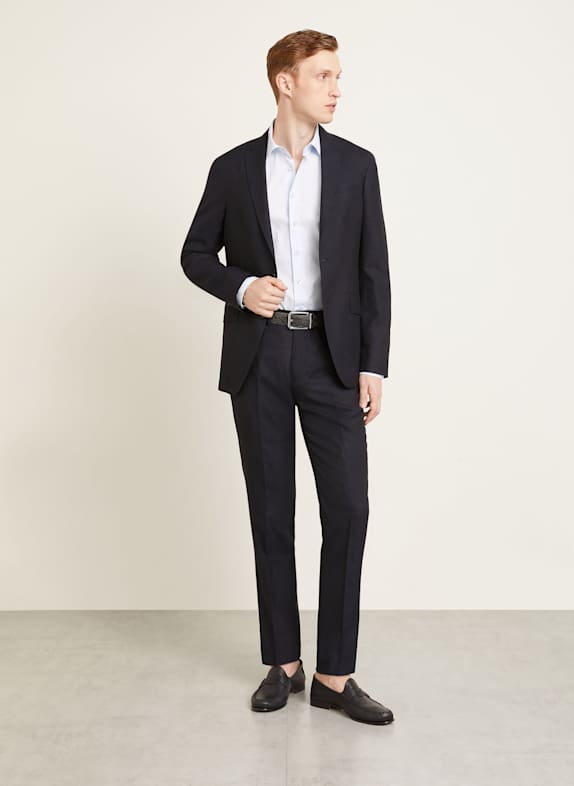 ETRO Brocade overhemd Slim Fit LICHTBLAUW