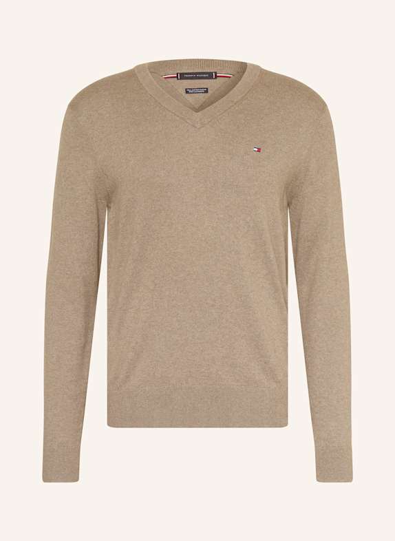 TOMMY HILFIGER Pullover TAUPE