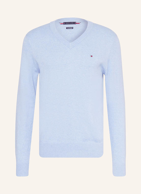 TOMMY HILFIGER Pullover HELLBLAU