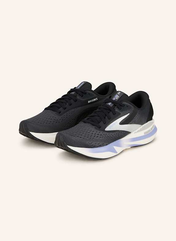 BROOKS zapatillas de running Brooks constitución media talla 43 BLACK/ BLUE/ SILVER