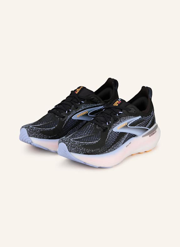 BROOKS GYLCERIN GTS 22 running shoes BLACK/ DARK BLUE