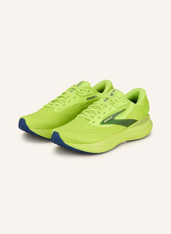 BROOKS zapatillas de running Brooks constitución media talla 43 NEON YELLOW/ DARK GREEN