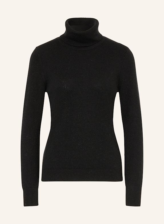 lilienfels Rollkragenpullover aus Cashmere SCHWARZ