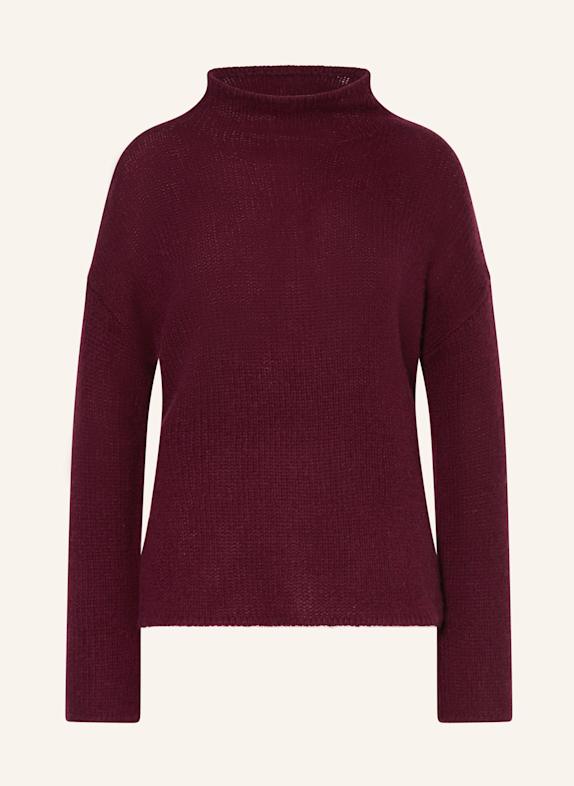 lilienfels Cashmere-Pullover DUNKELROT